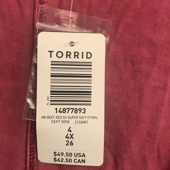 NWT Torrid top boho style so pretty - Picture 7 of 8